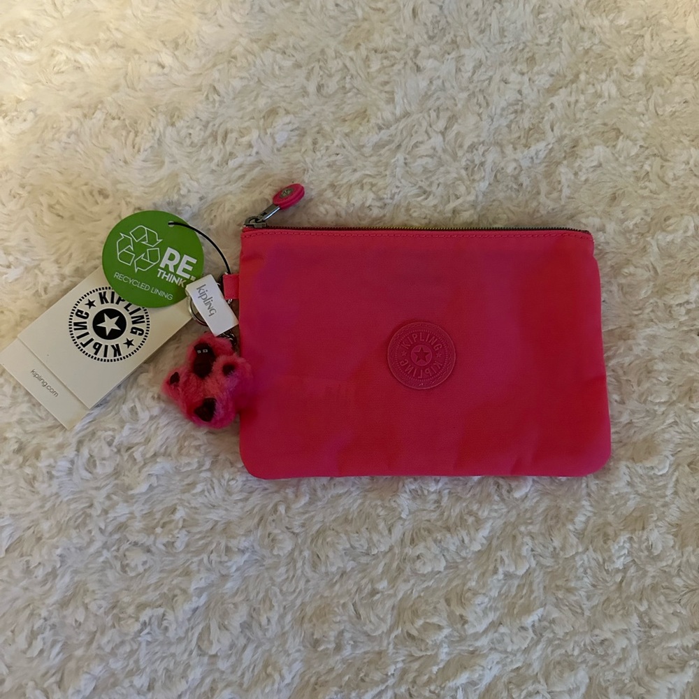 Kipling Viv Bag in Flashy Pink